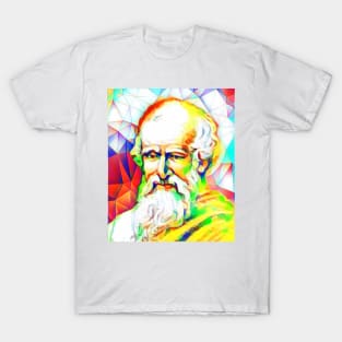 Archimedes Colourful Portrait | Archimedes Artwork 11 T-Shirt